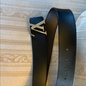 Louis Vuitton Reversible black and brown belt.